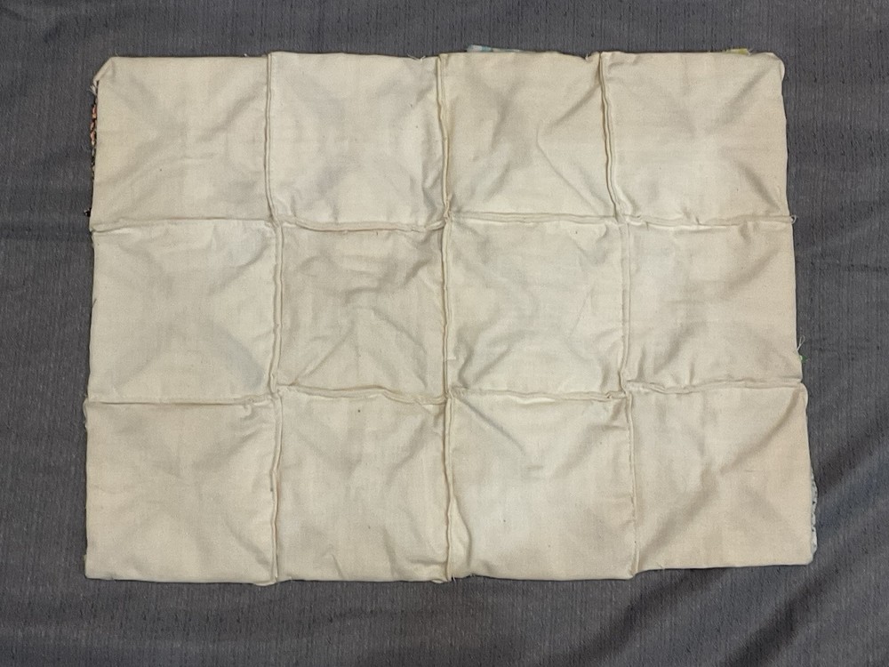 Cathedral windows wall quilt
