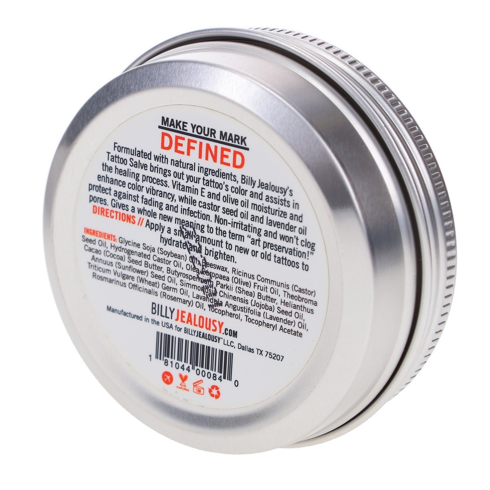 Billy Jealousy Defined Tattoo Salve 2 oz