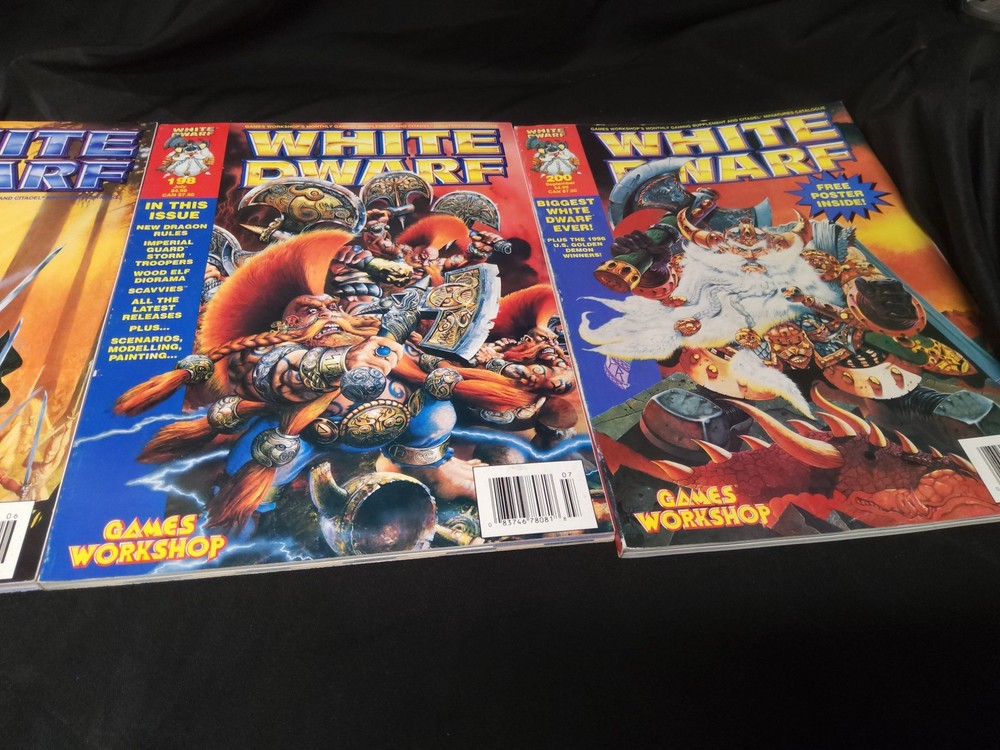 Retro White Dwarf Magazine Collection