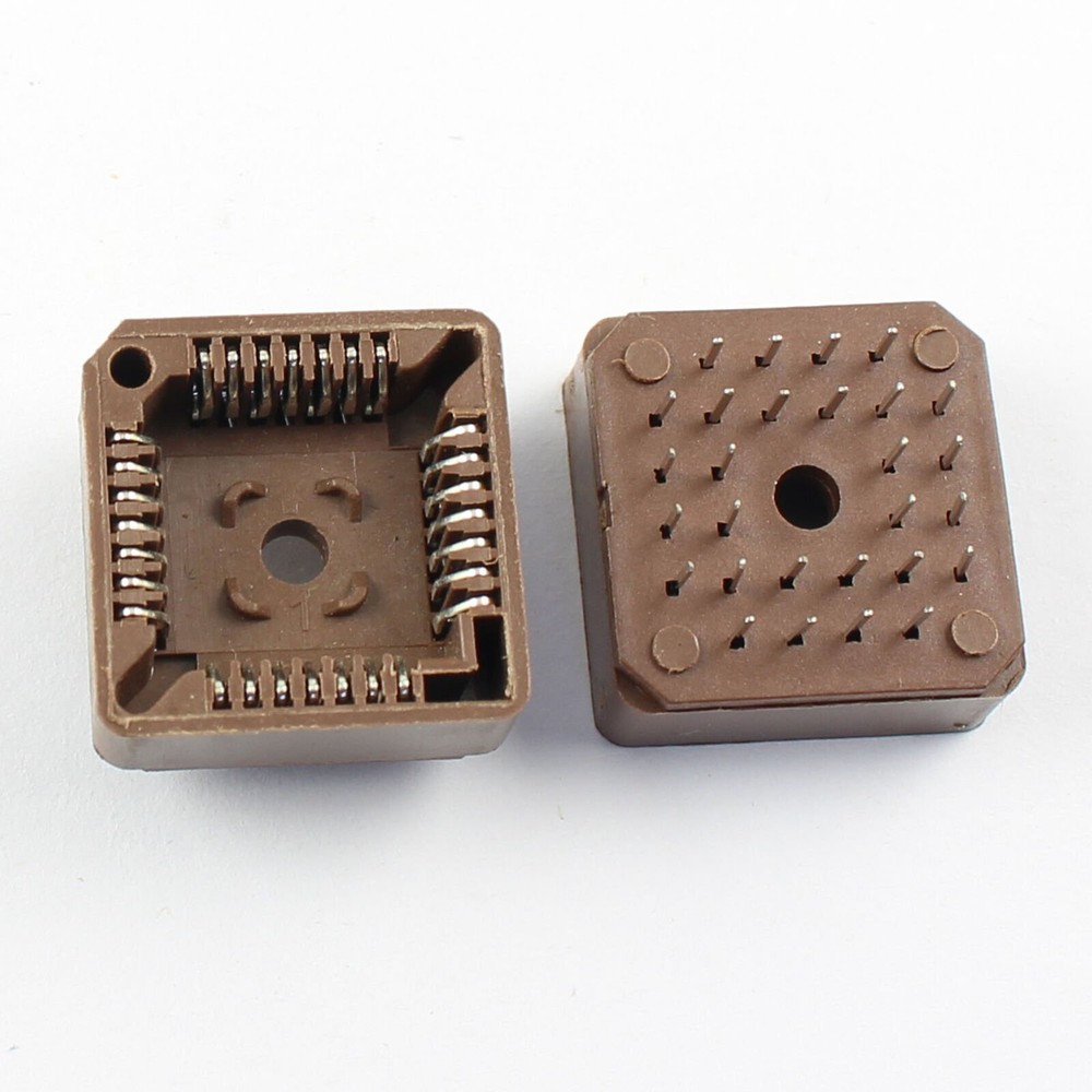 5Pcs New PLCC28 PLCC 28 Pin DIP IC Socket Adapter Converter
