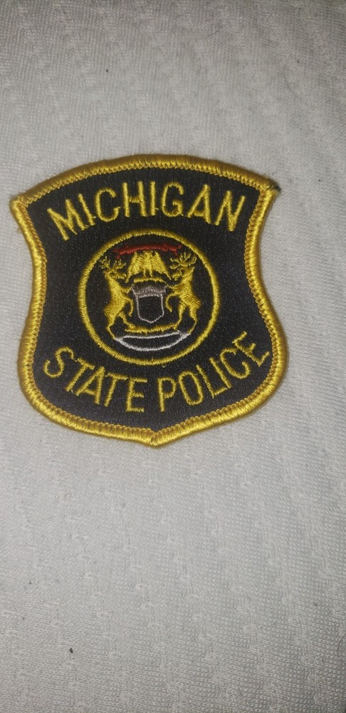 Michigan State Police Patch New Small 2.75"x3"