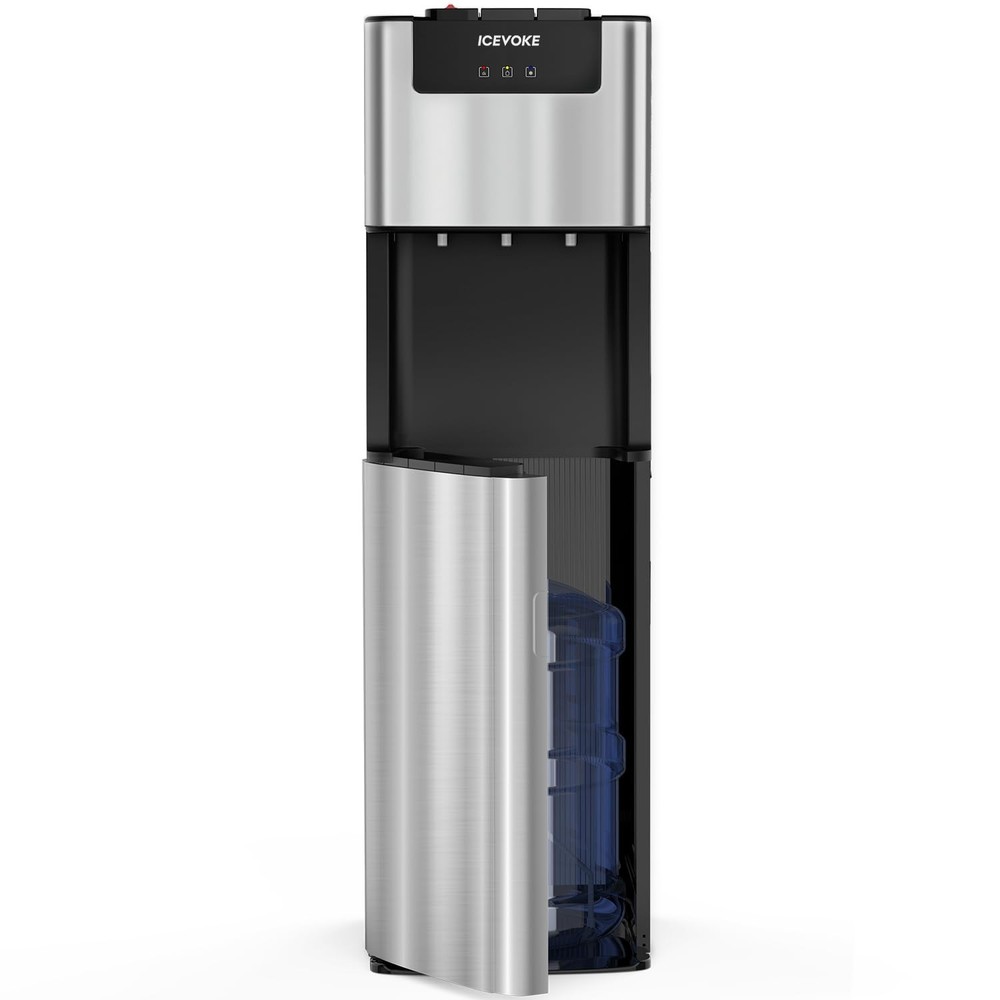 Self-Cleaning Bottom Loading Water Cooler Dispenser, 3 Temperature Settings -...
