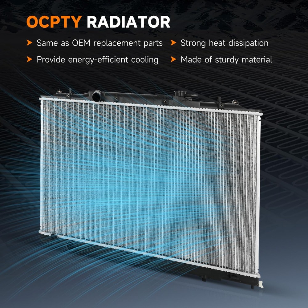 Radiator Replacement CU13402 for 3.0L 3.5L Engine 2014-2020