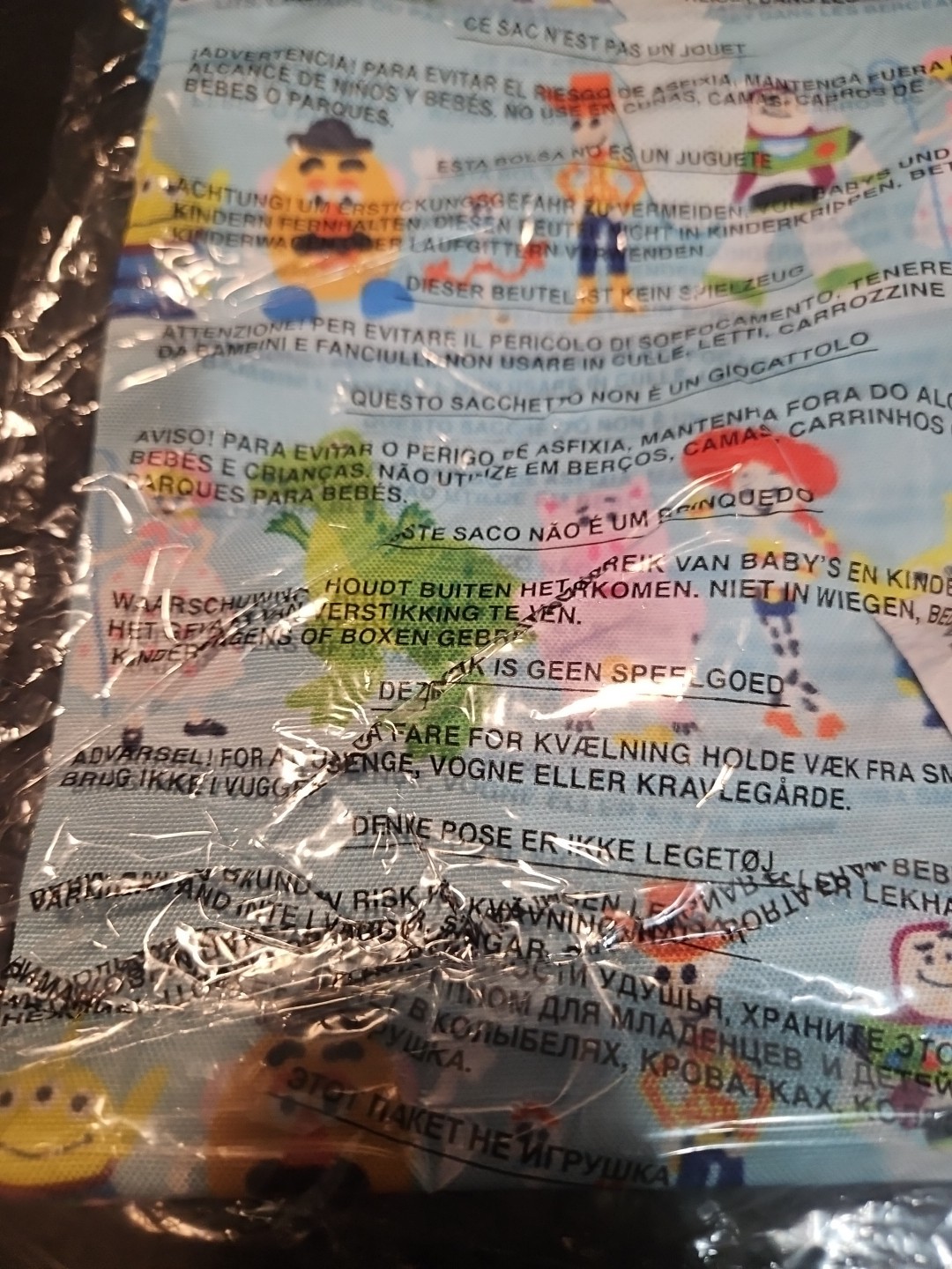 Disney Pixar Toy Story Chelsea Passport Crossbody Bag Rare