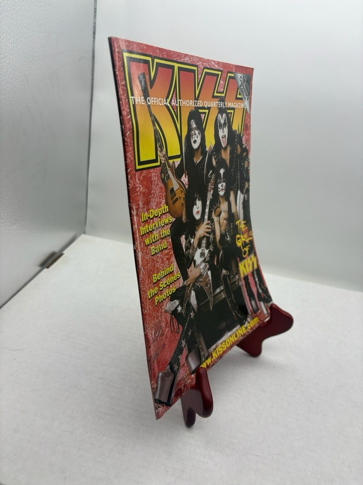 KISS Official Authorized Quarterly Magazine #1 - 1st Issue Collector's Edition