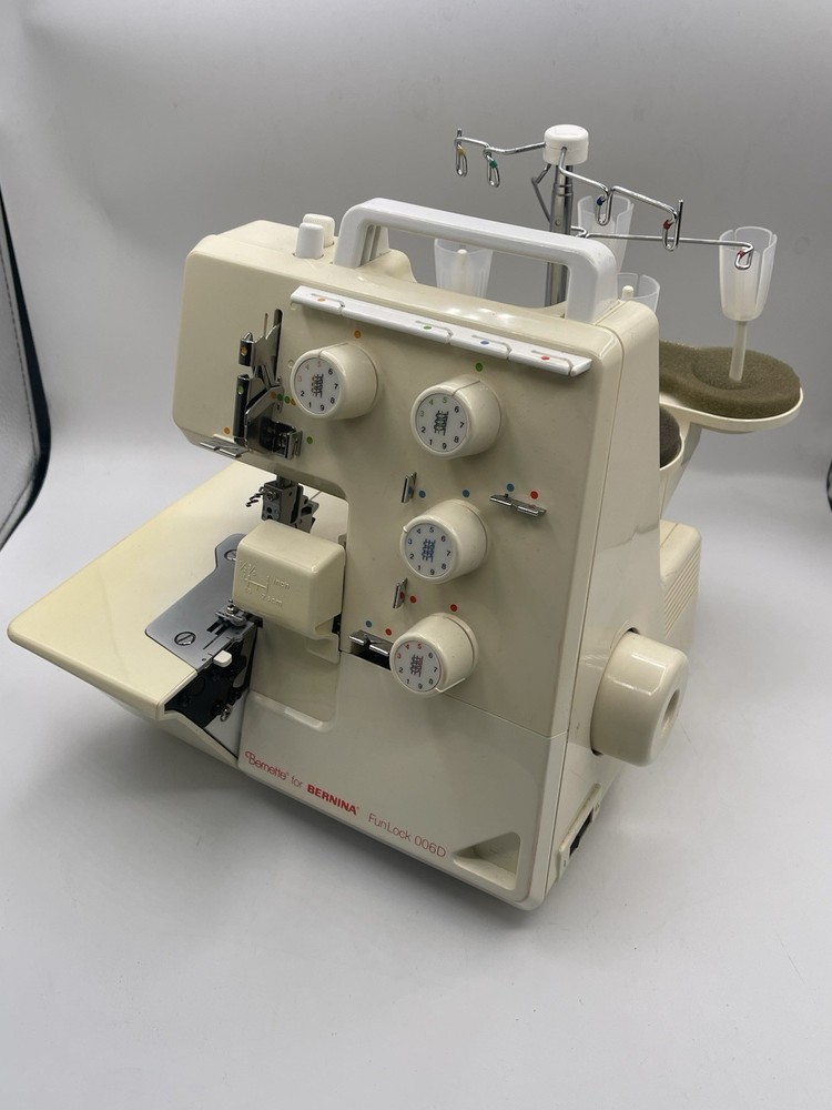 Bernette by Berninia Funlock 006D Sewing Machine, Accessories /Tested & Working