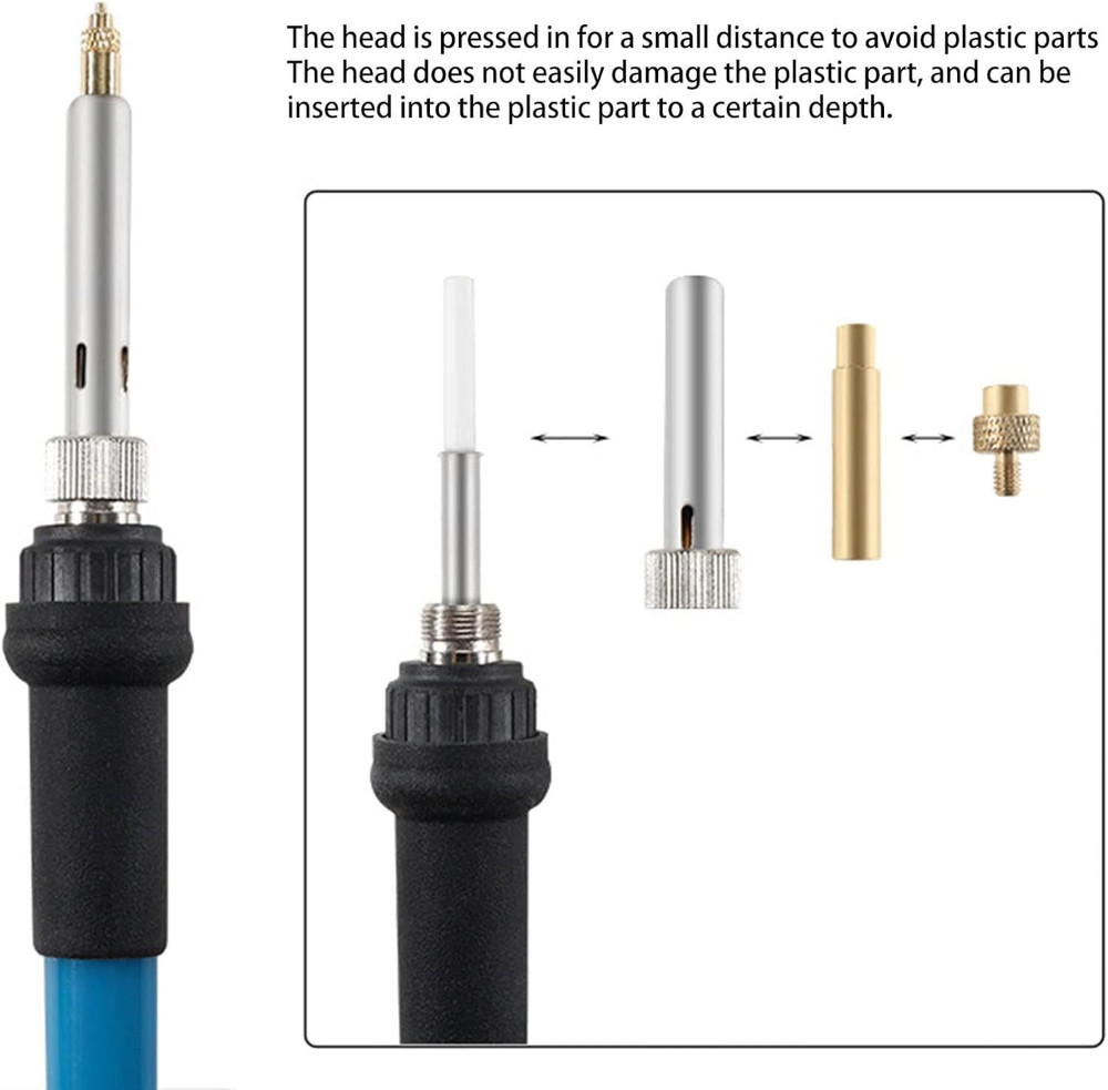 Heat-Set Insert Tip - Precision Tool for Installing Threaded Inserts into Plasti
