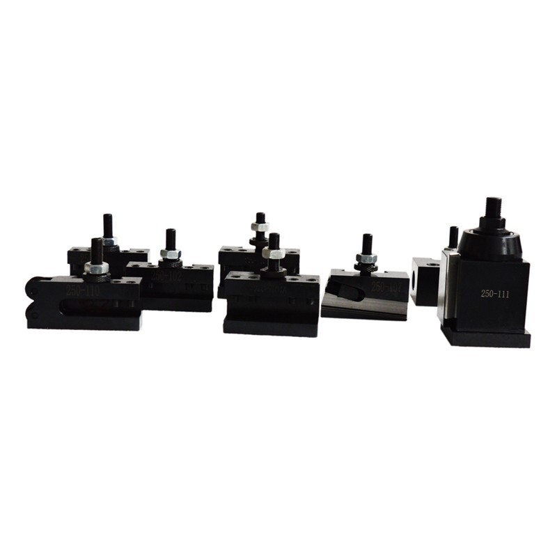 8pcs/set 250 Series Quick Change Tool Post Multi-function Machine Tool Fixture