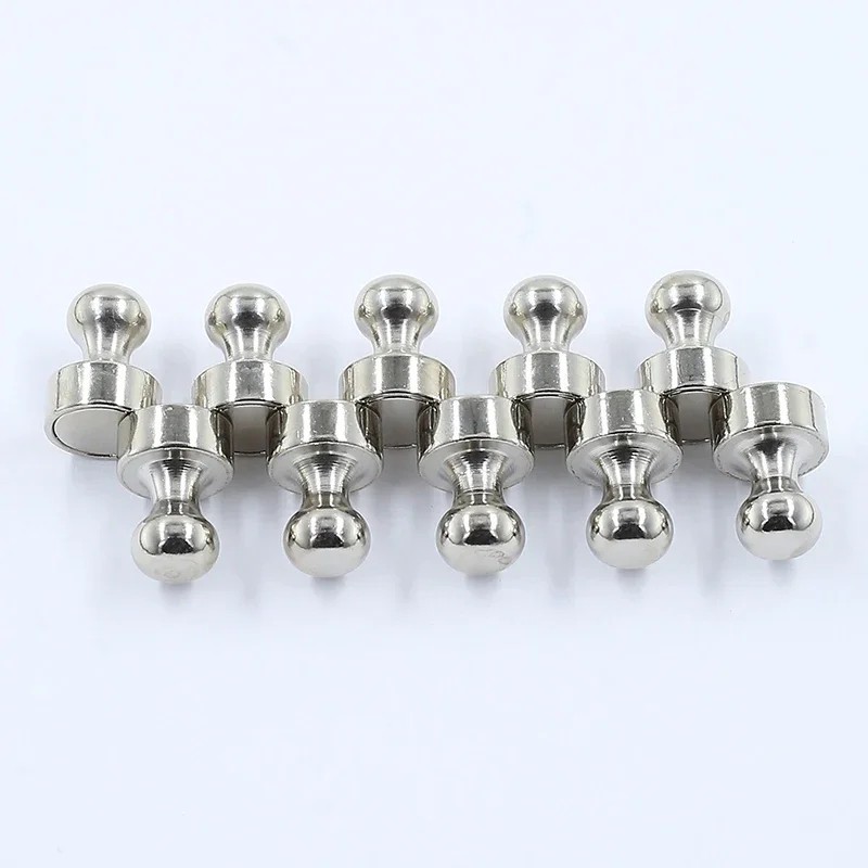 Super Strong Neodymium Magnet Push Pins 5/10PCS Magnetic Thumbtacks for Fridge.