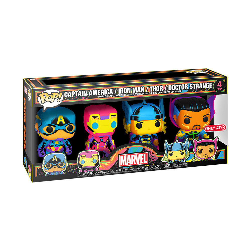 Funko Pop! Vinyl: Marvel - Captain America / Iron Man / Thor / Doctor Strange -