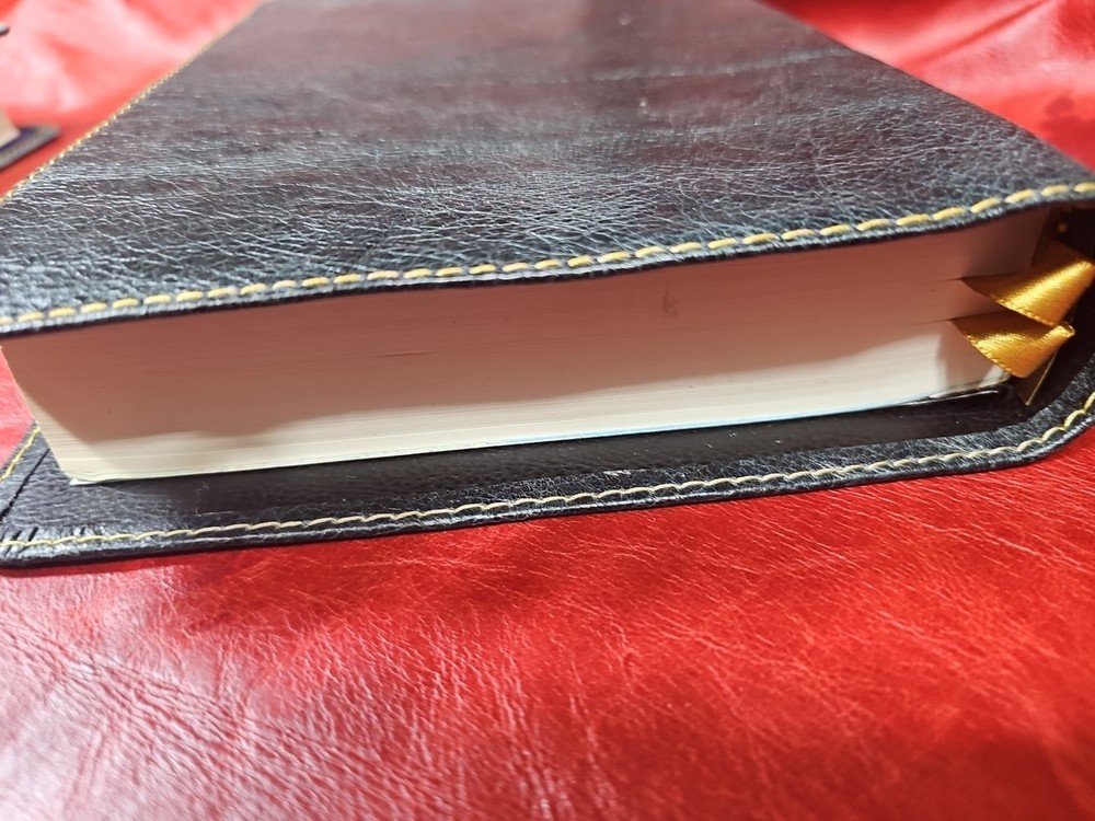 Criswell Study Bible Rebound with Liner Cowhide Nice! Stitched Parameter Nice!