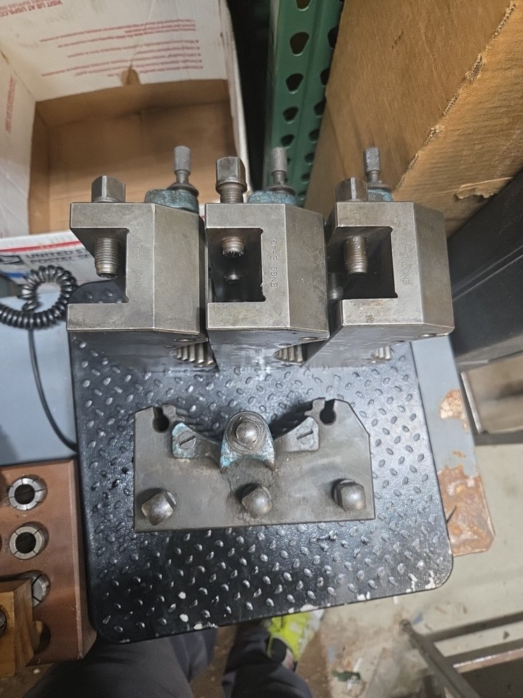 4 Swiss 40 Position Quick Change Tool Post Holder Multifix Multiquick CH Enco E