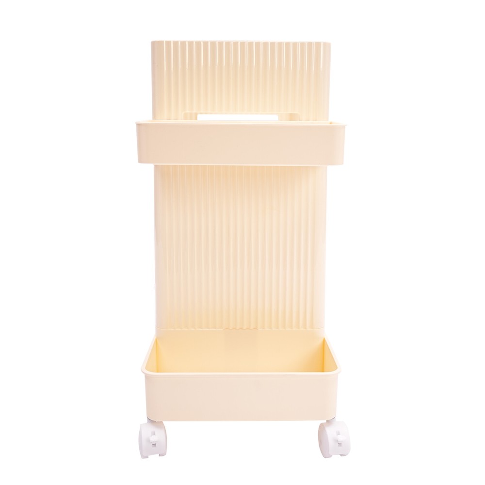 Multi-functional Storage Stand w/Wheels Rolling Workout Equipment Storage Rack