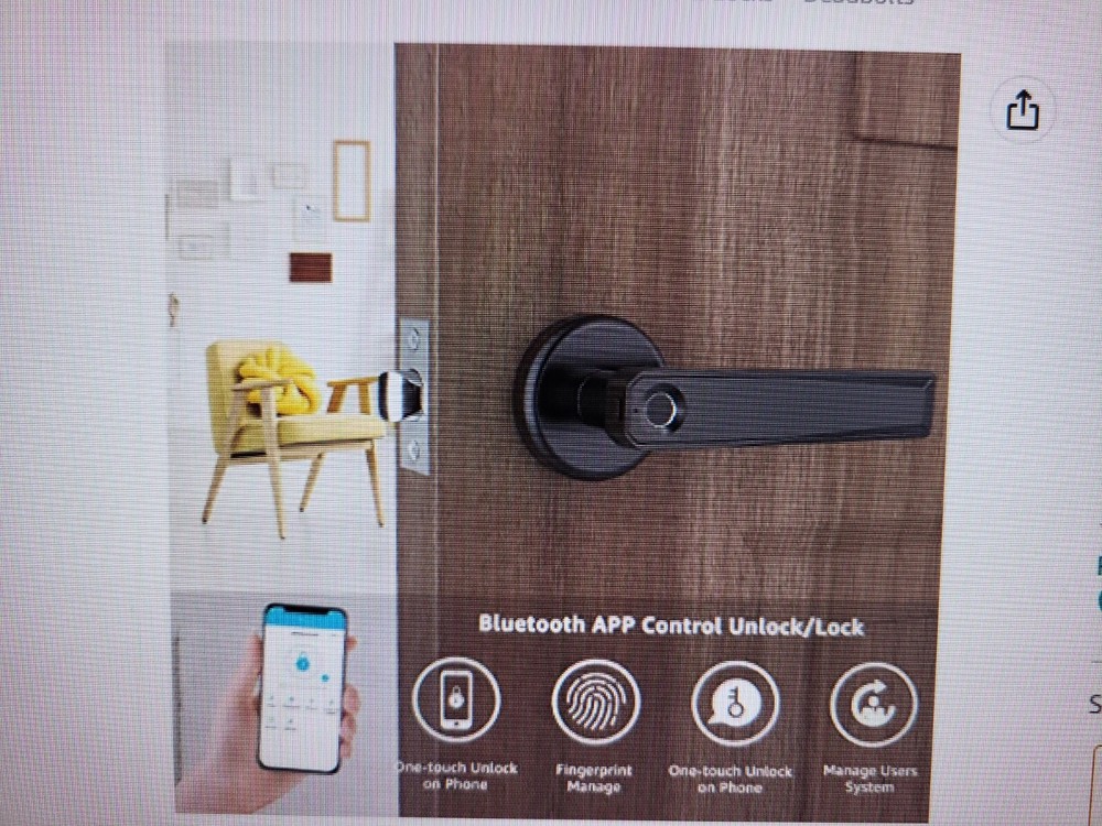 KPP Fingerprint Smart Door Lock