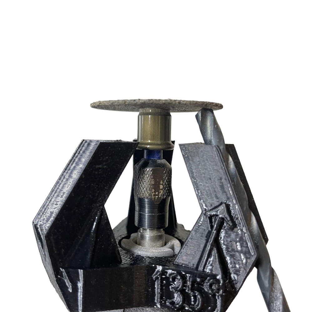 Dremel Drill Bit Sharpener Guide for Dremel Rotary 3 Angles (90°, 118° & 135°)