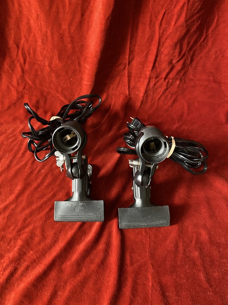 2- Rokunar SP Studio Systems Flash Unit Model 72 + 2 AC Sockets , Clamps