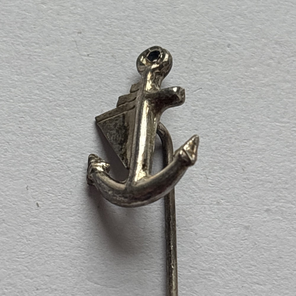 Anchor Metal Badge.