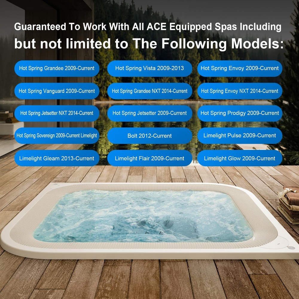 Cell Replacement Compatible with Hot Spring ACE 76078 Plug and Play