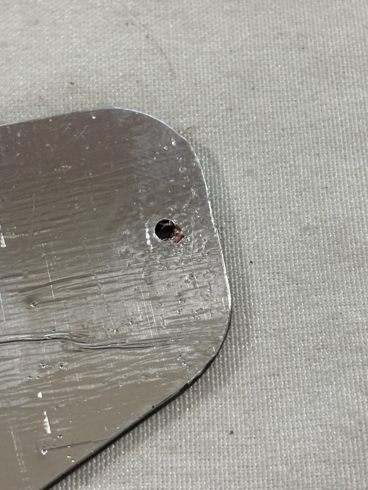 1990 Squier II Stratocaster Electronics Control Cavity Cover Plate Shielded & HW