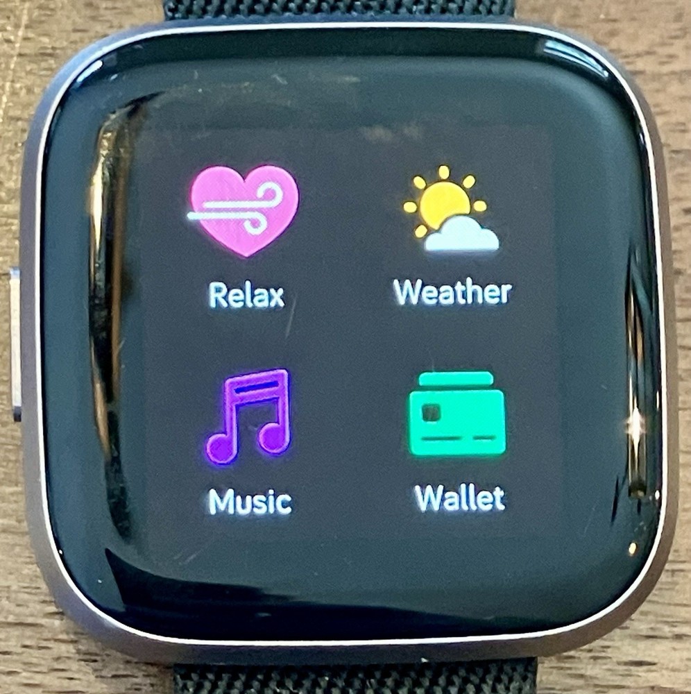 Fitbit Versa 2 Smartwatch Activity Tracker Alexa FB507 TESTED
