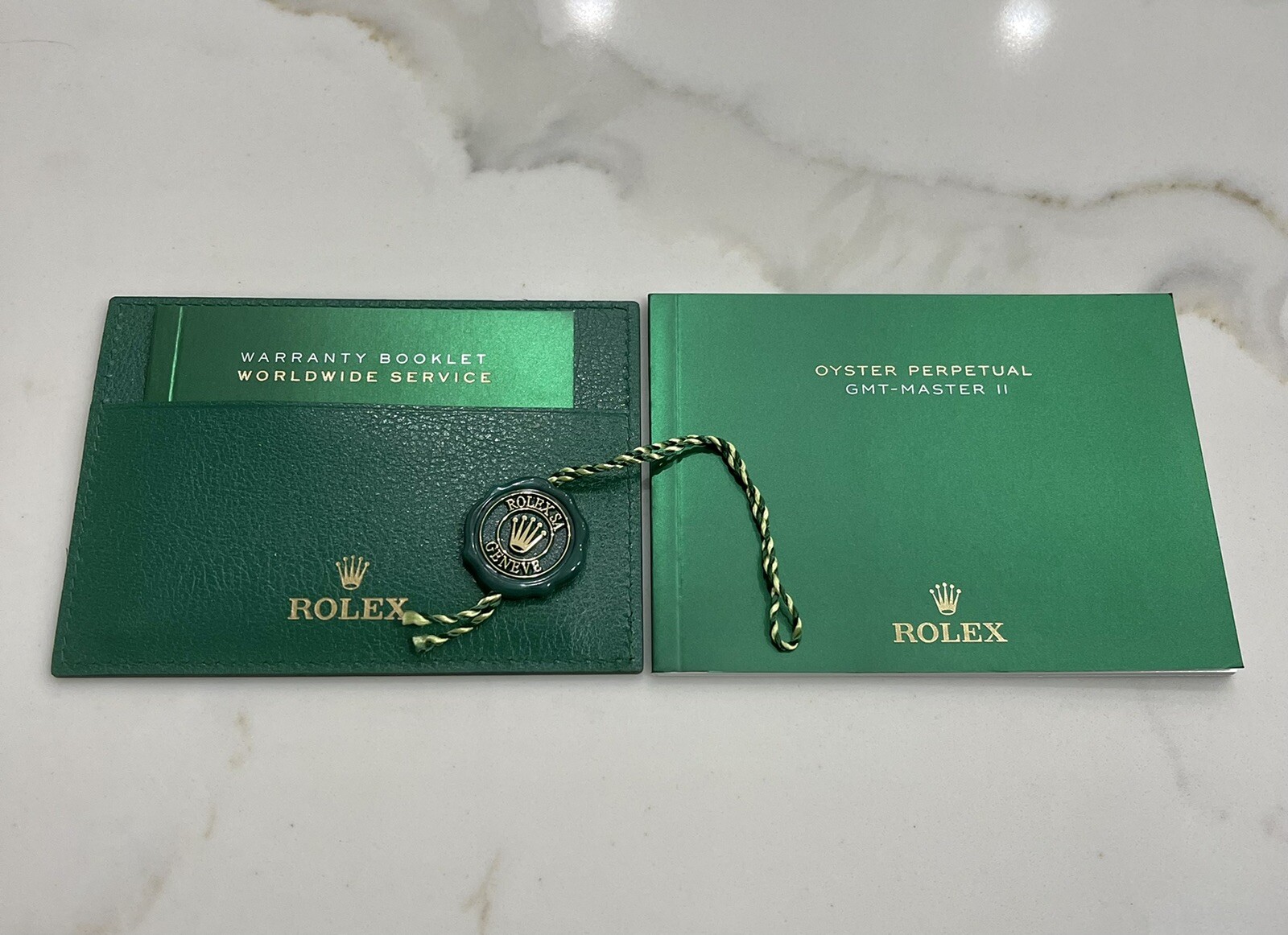 Authentic Rolex GMT Master II Booklet Manual SET 116710 116718 116713 126710