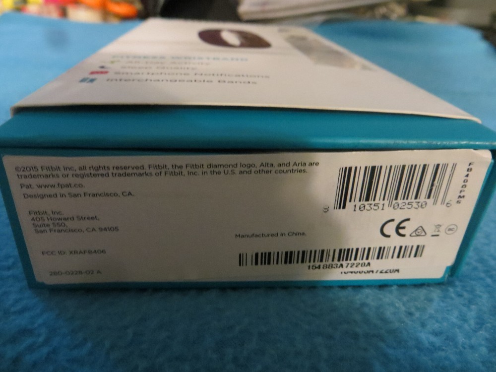 Fitbit Alta Size Small Purple