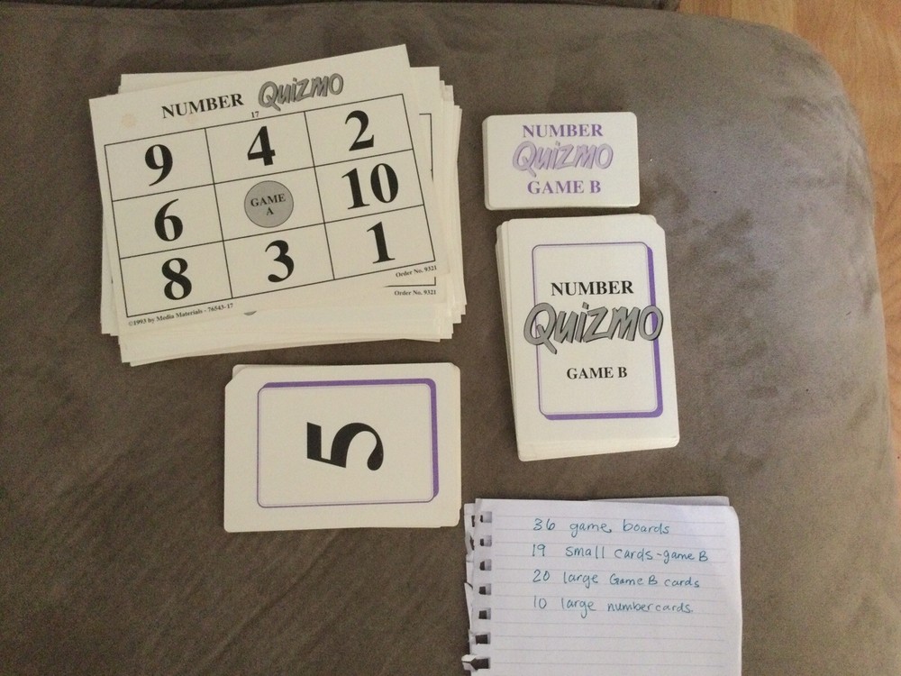 1993 Number quizmo