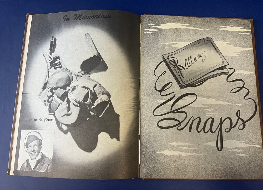 GODFELLOW ARMY AIR FIELD CLASS BOOK 44 E- BASIC FLT. TRAINING