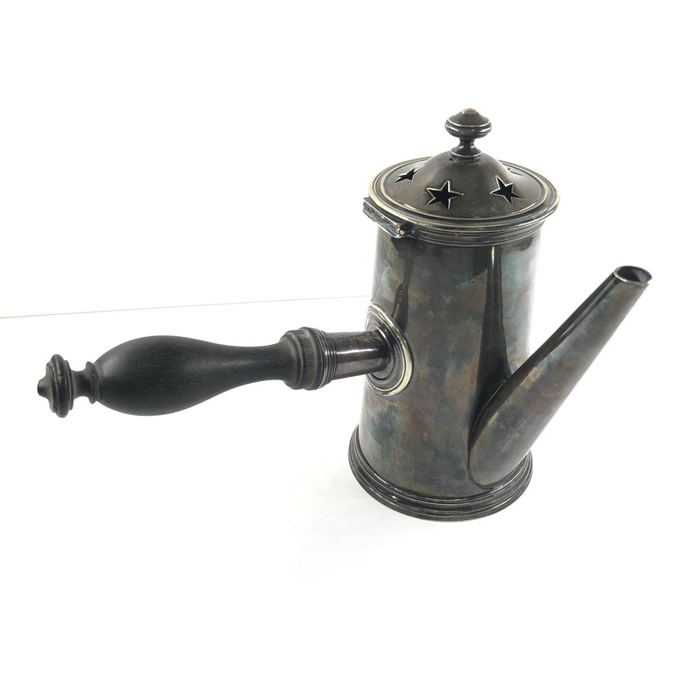 Vintage Christofle Art Deco Silver Plate With Side Handle Pitcher