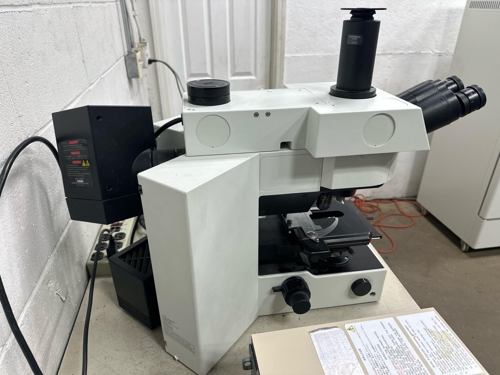Olympus PROVIS AX70 Compound Fluorescent Microscope AX70TRF U-MCB U-PS U-HSTR ++