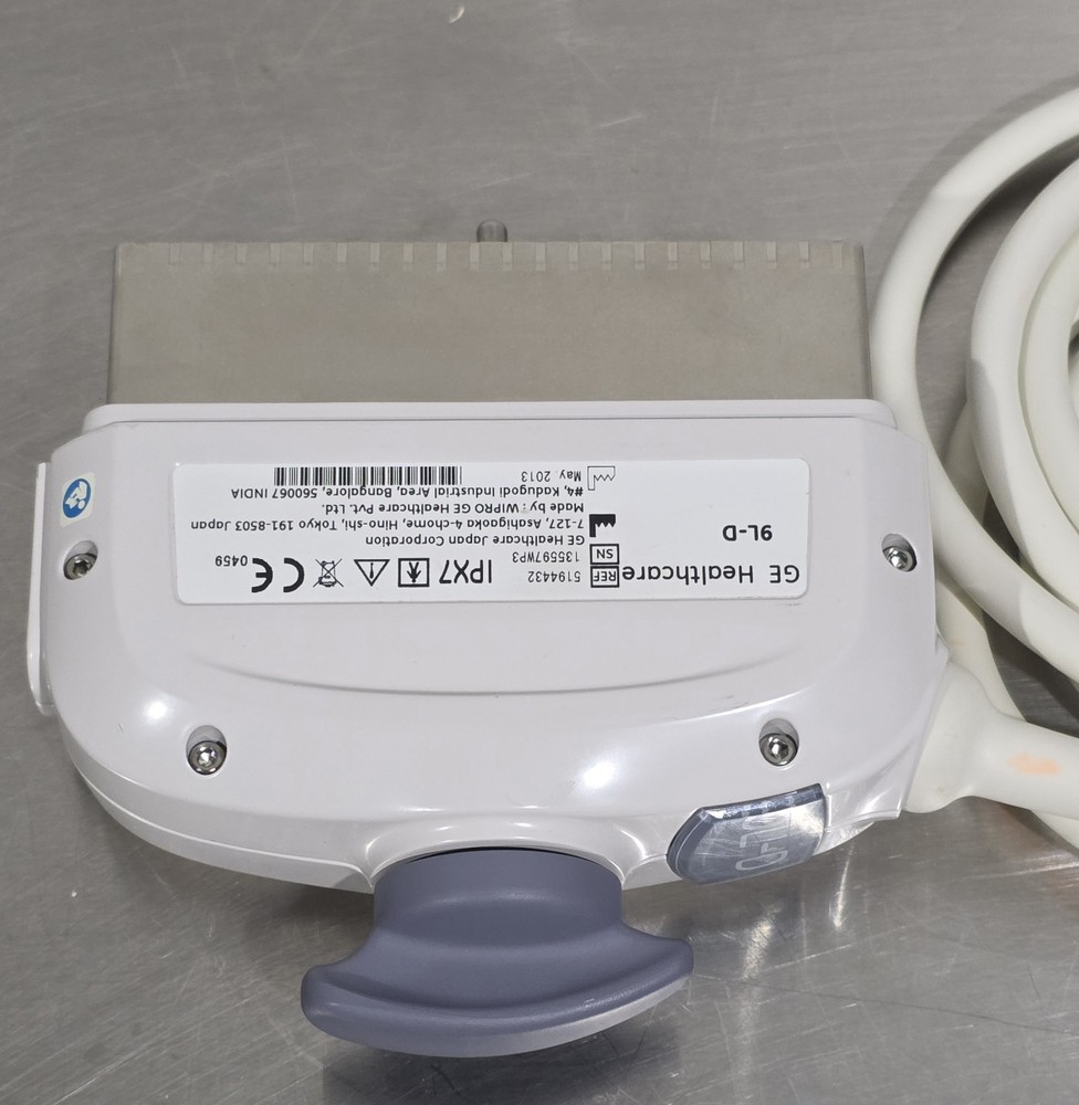 GE 9L-D Ref 5194432 Wideband Linear Array Ultrasound Probe