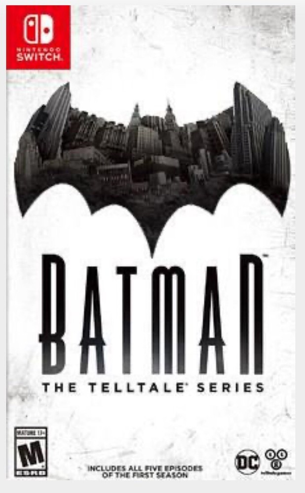 Authentic Replacement Case ONLY For Batman The Telltale Series - Nintendo Switch