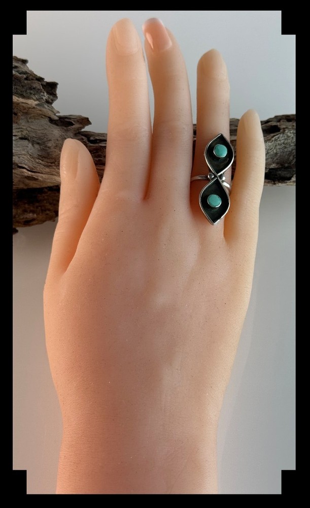 Handcrafted Infinity Ring Size 4 3/4 & 5