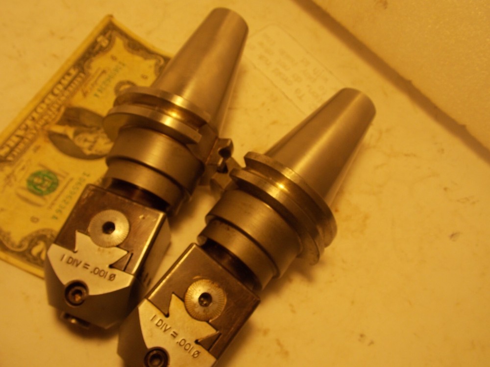 Criterion S-1-1/2 Micrometer 1/2" Boring Head .001 DIV CAT40 Command Tool Holder