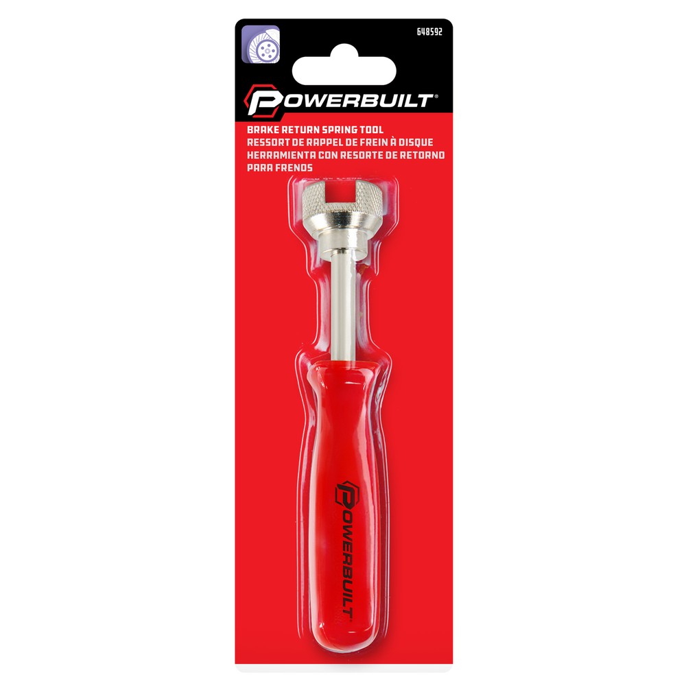 Powerbuilt Universal Drum Brake Retaining Spring Washer Tool - 648592