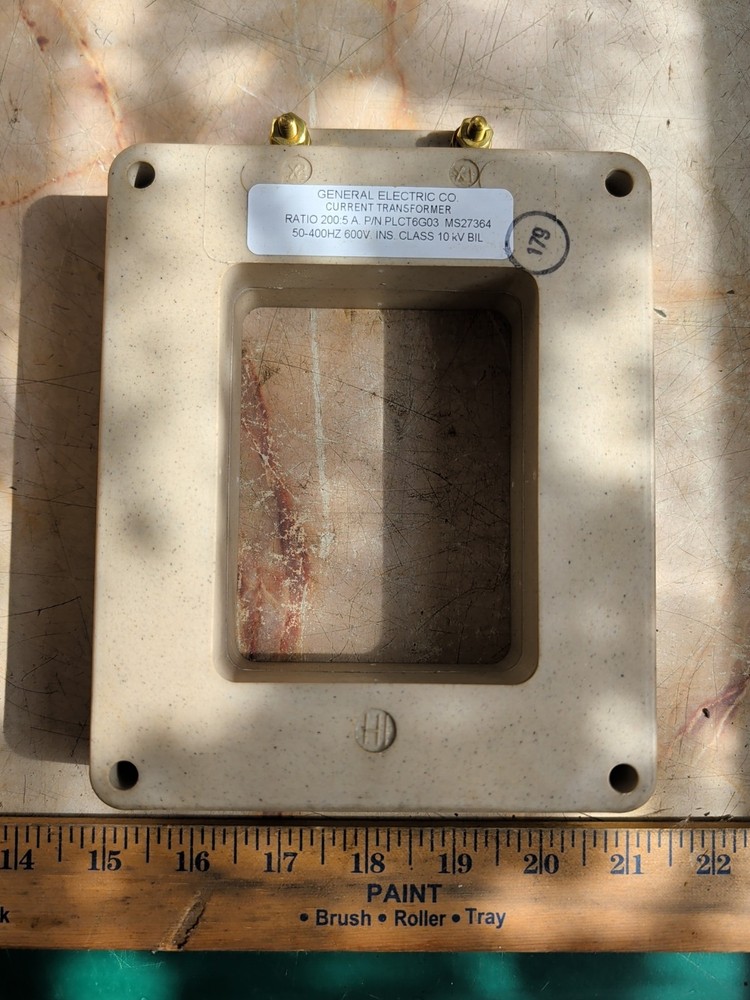 GENERAL ELECTRIC PLCT6G03 CURRENT TRANSFORMER - NEW