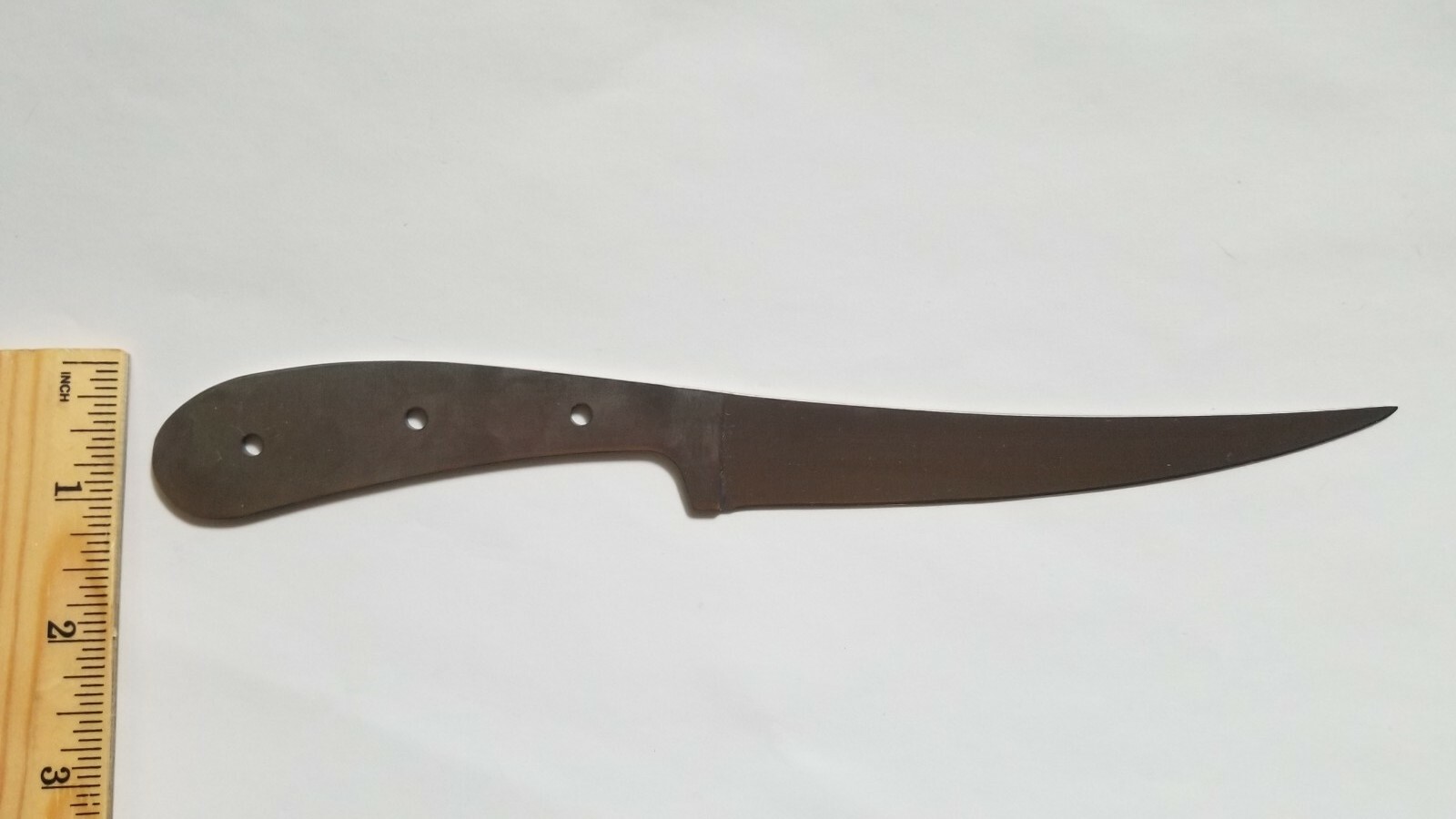 Lot of 2 - "Kodiak" Style Fish Fillet Blade Knife Making Blank - Stainless Steel