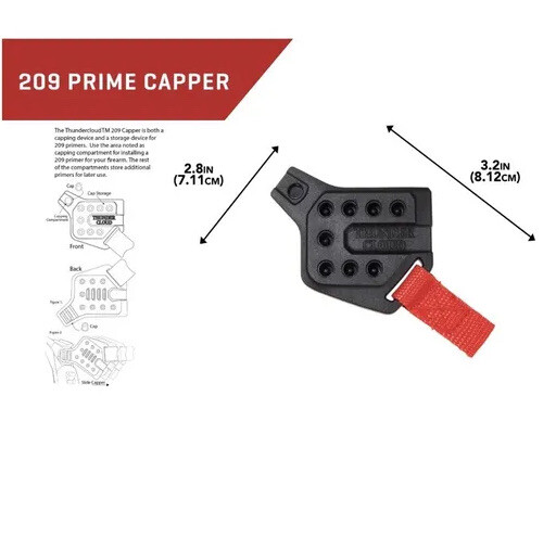 Allen Thunder Cloud 209 Primer Capper for Muzzleloader Black Powder Hunting