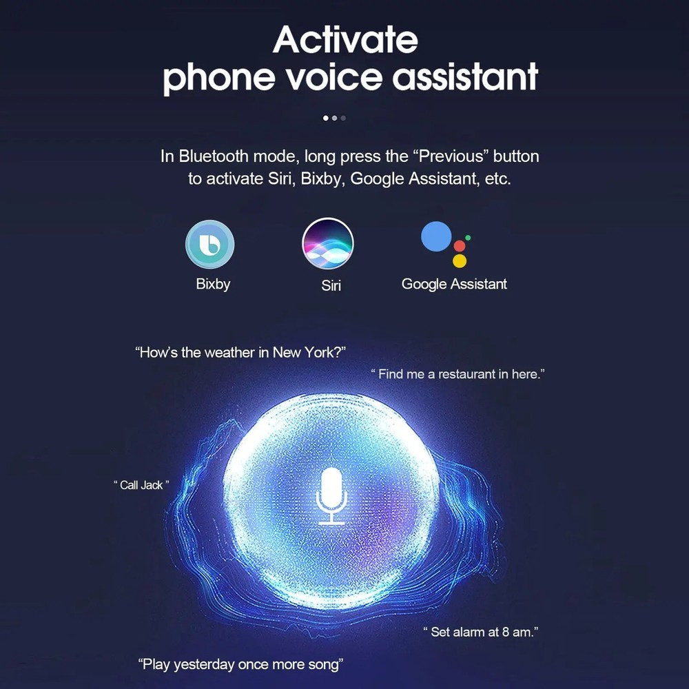 Bluetooth5.0 Car Adapter FM Transmitter USB AUX Radio Handsfree MP3 Music Player