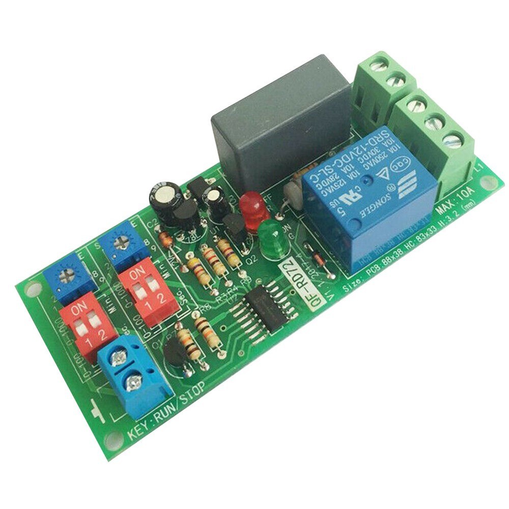 AC110V 120V 220V Timer Infinite Cycle delay Turn ON/OFF Time Relay Switch Module