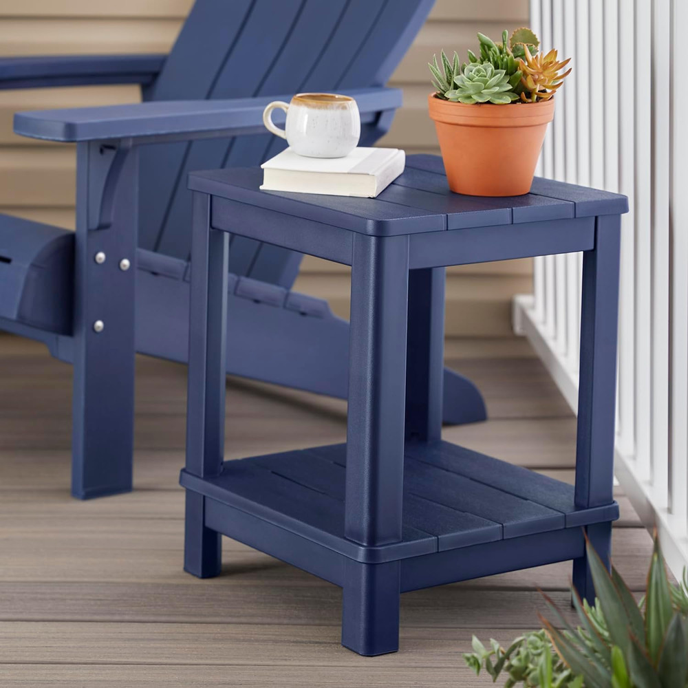 Deluxe Adirondack Side Table - Midnight