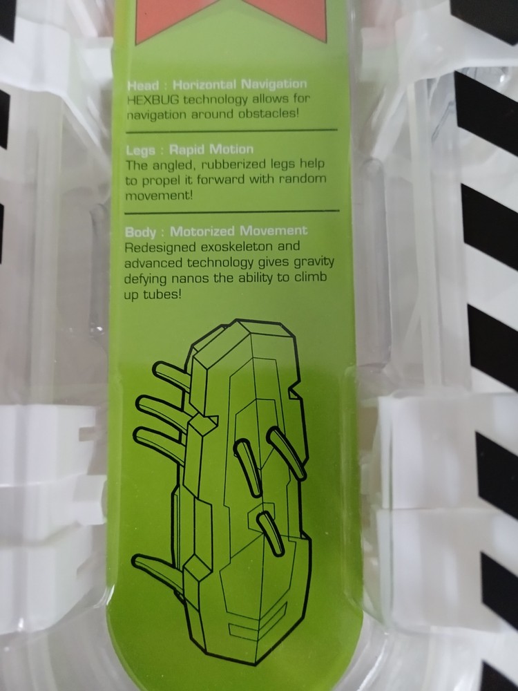HEXBUG Nano V2 Gravity Defying Robotic Creatures Orbit, New/Sealed/Original Pkg