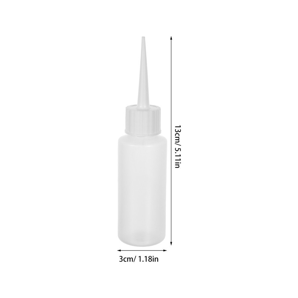 100 Pcs Sewing Agent Bottle with Applicator Tip Fine Needle Squeeze