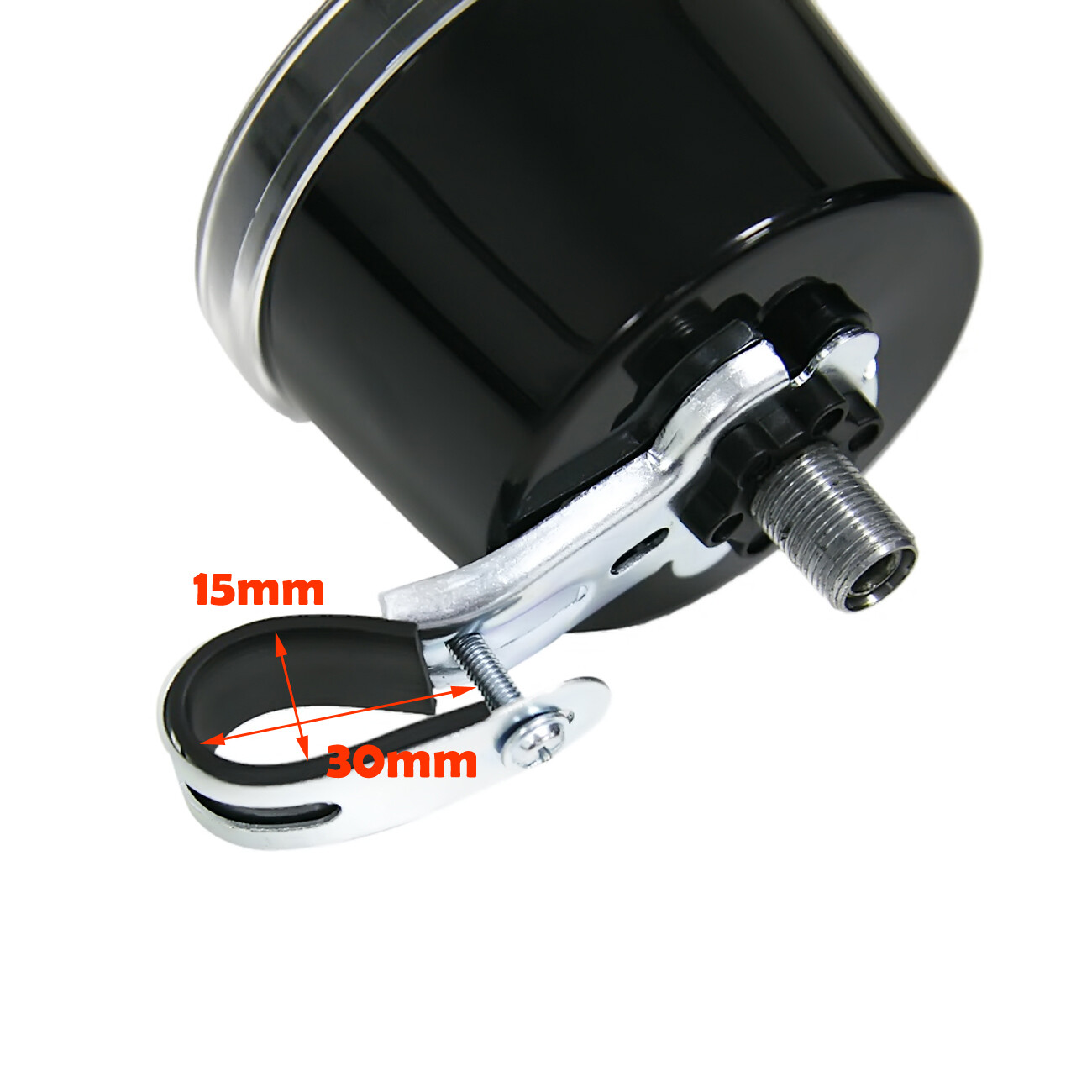 Vintage Style Bicycle Bike Speedometer Analog Mechanical Odometer With Hardware