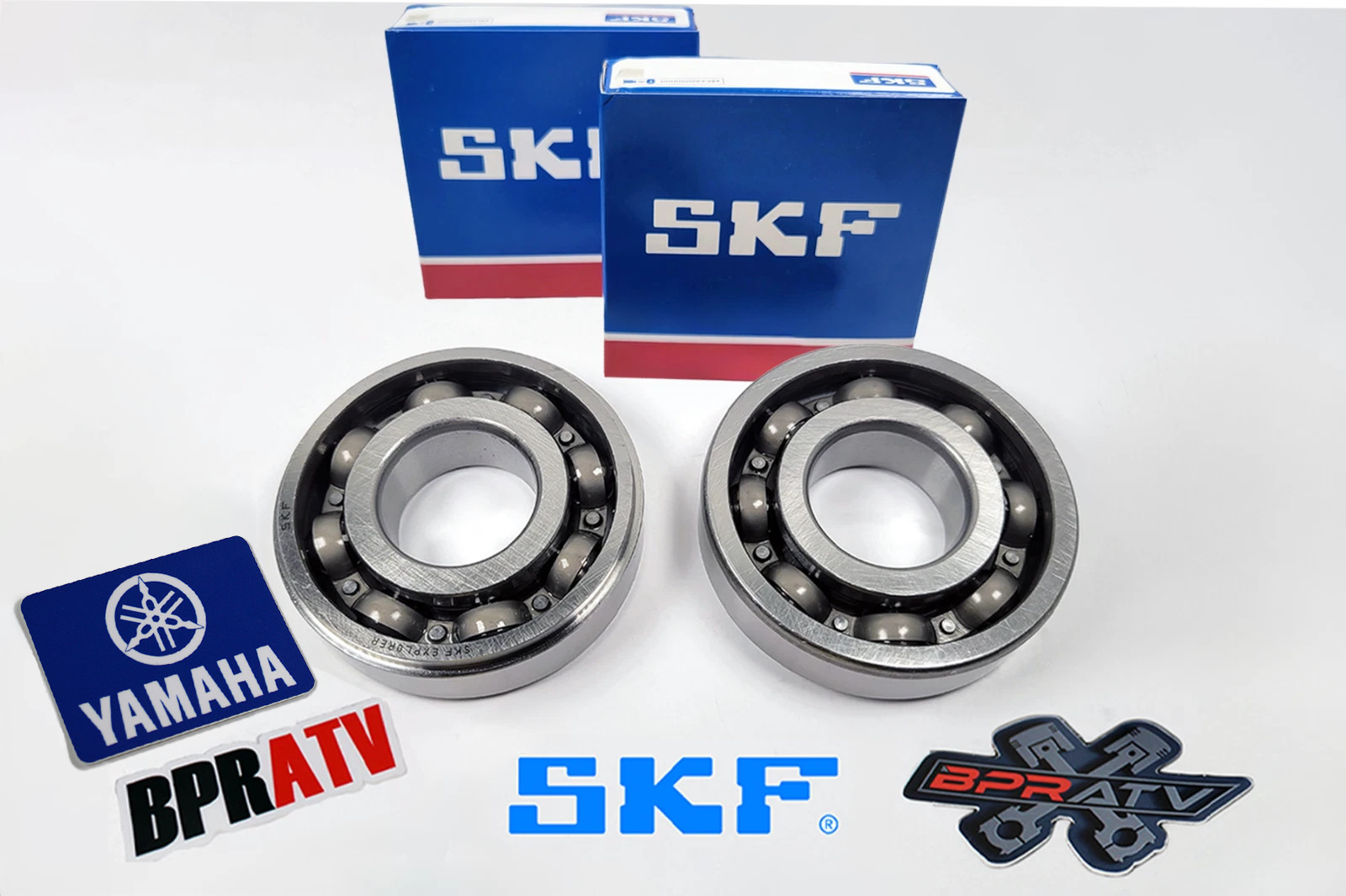 Yamaha YFZ450 Bottom End Engine Rebuild Kit Hot Rods Crank SKF Bearings Gaskets