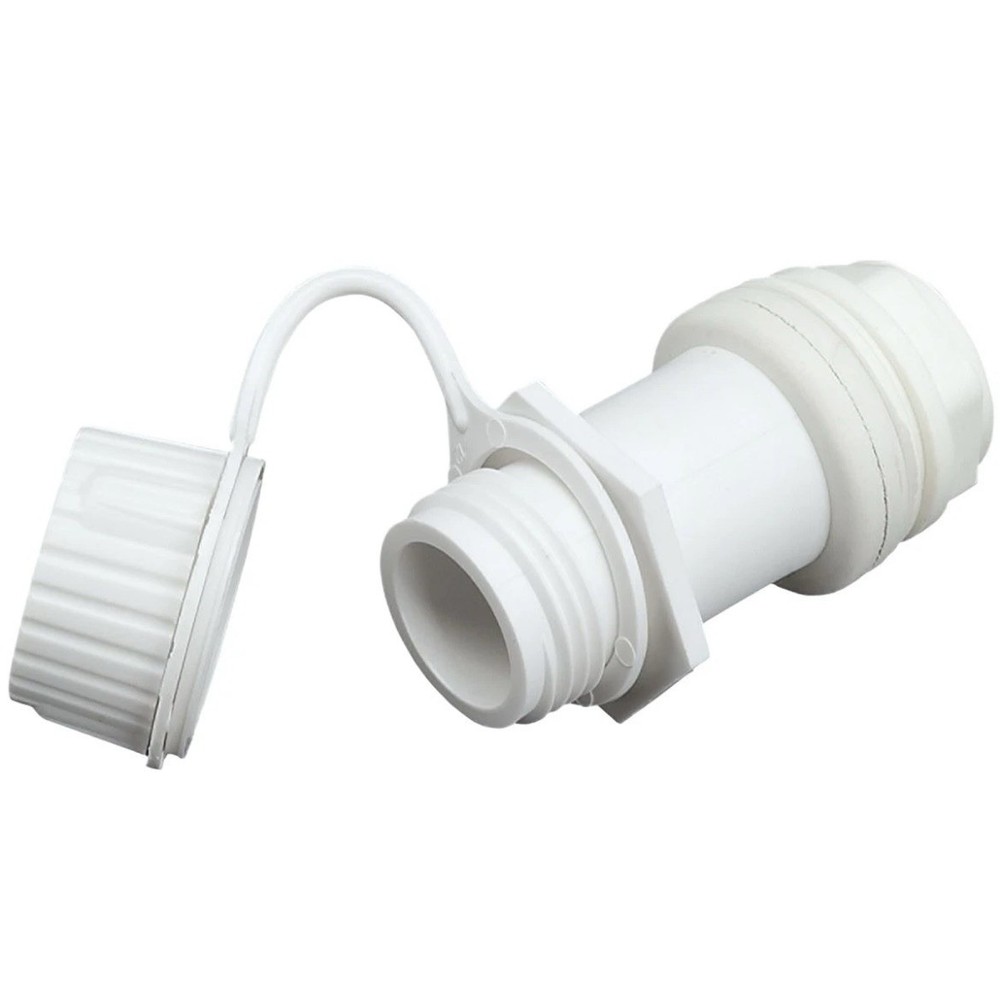 2 Pack New IGLOO Replacement Threaded Drain Plug - White