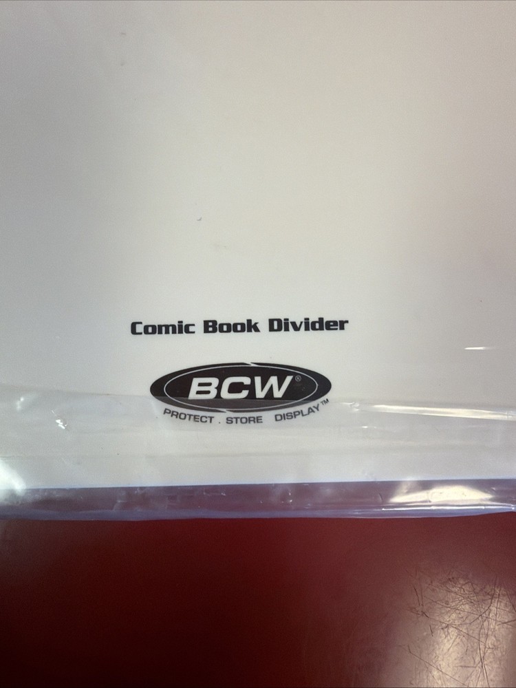 Comic Book Dividers 25 White