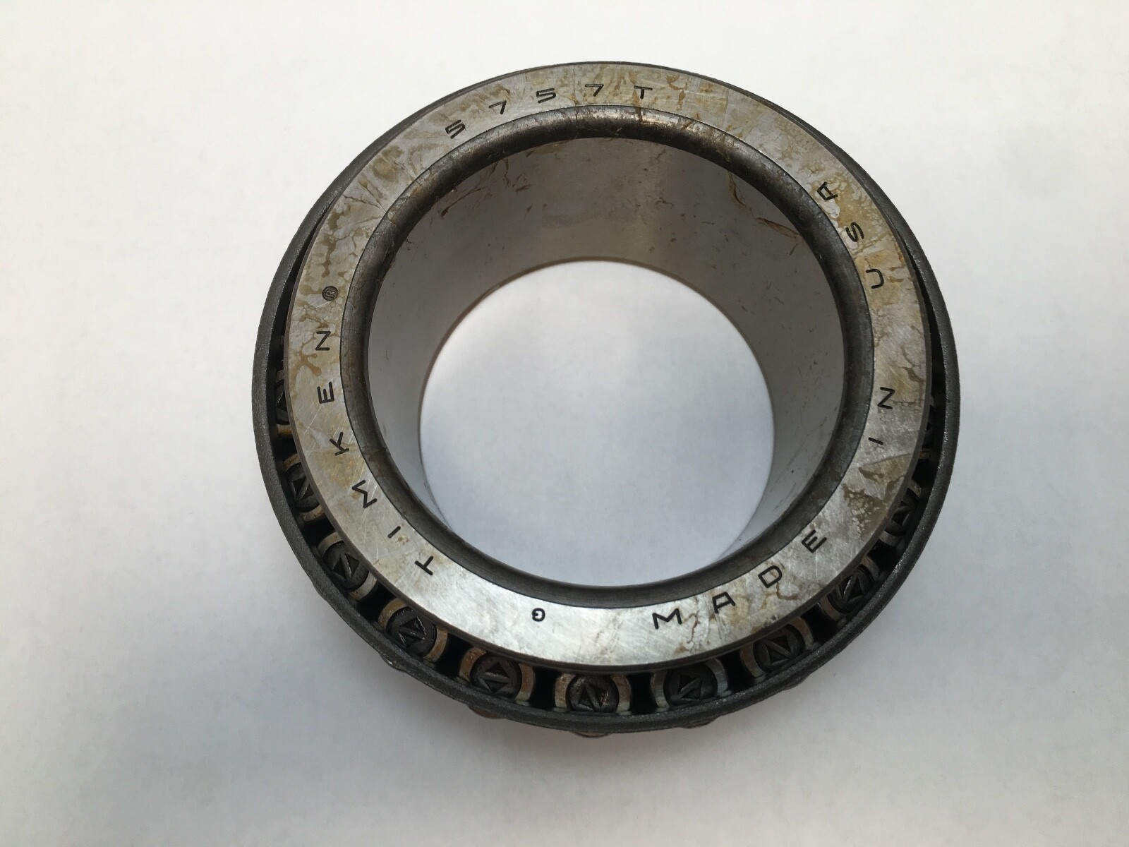 Timken 5757T Taper Roller Bearing Cone 3.170x3.017" ID 5757-T USA