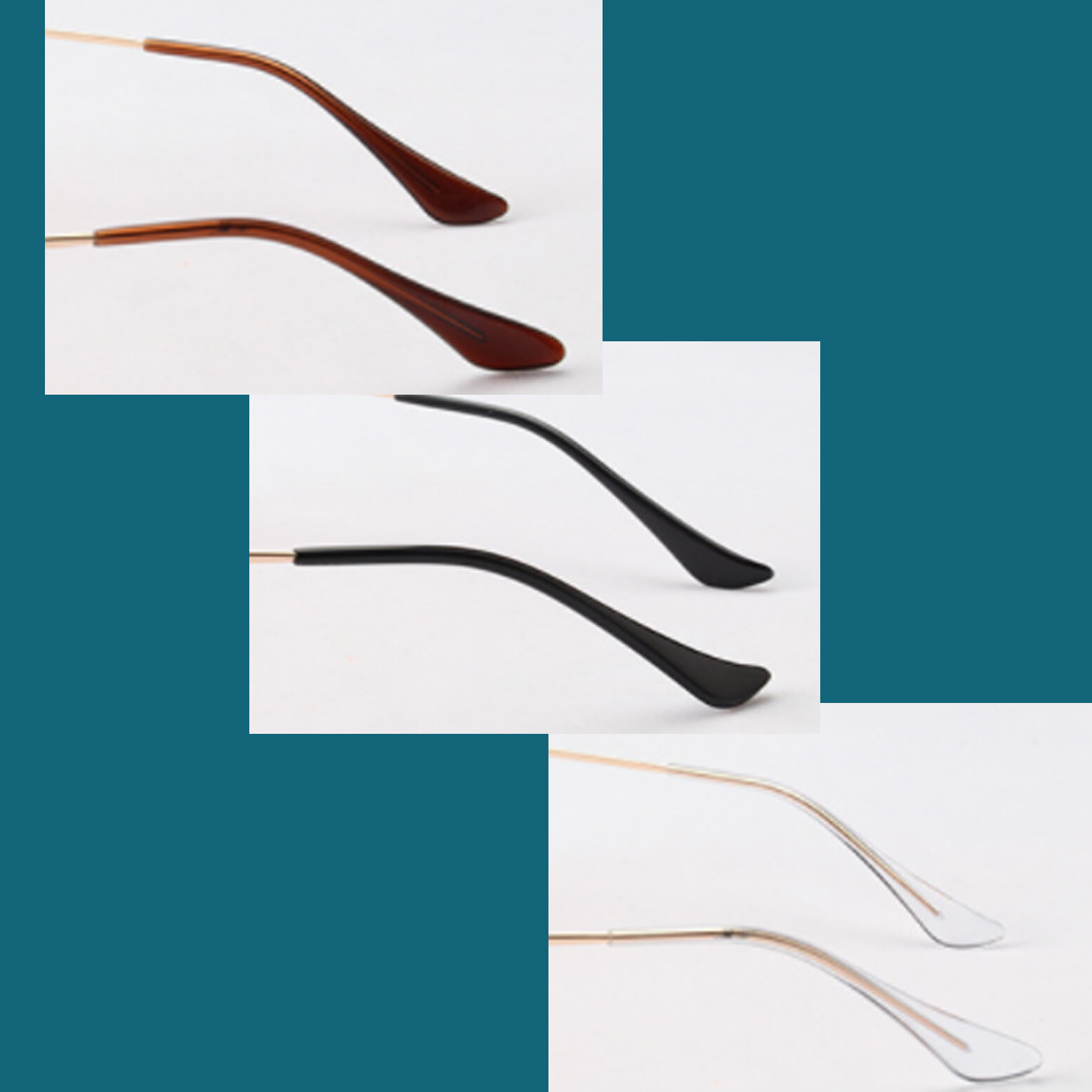 Temple End Tips Round repairs Eyeglasses Sunglasses spectacles Glasses