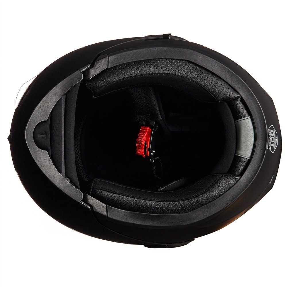 ILM Flip up Modular Full Face Motorcycle Helmet Dual Visors 6 Color with LED DOT